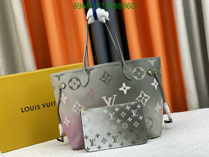 Louis Vuitton Replica Monogram Giant Canvas LV Replica Escale Neverfull MM  Tote Bag M45270 Pastel Pink - AAAReplica